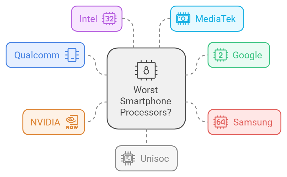 The Worst Smartphone Processors: A Deep Dive into Underperformers