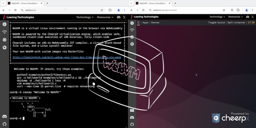 ¿Cómo ejecutar un escritorio Linux en tu navegador? ¡WebVM 2.0 (WebAssembly) es la respuesta!