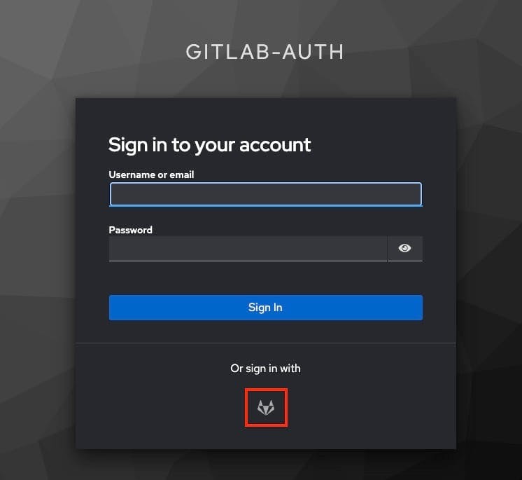 Setting up Sign in with GitLab using Keycloak