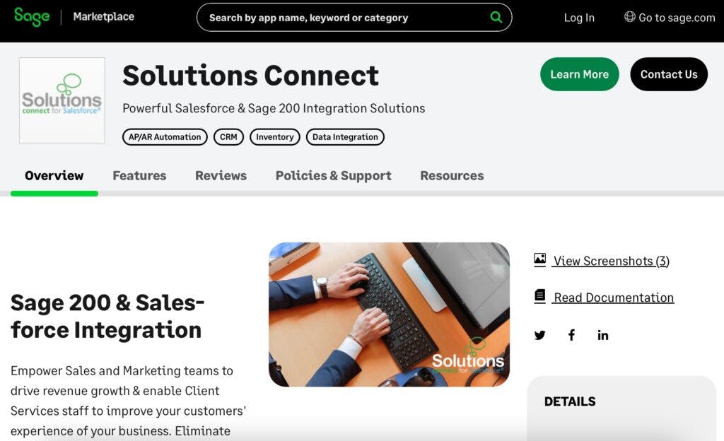 Solutions Connect