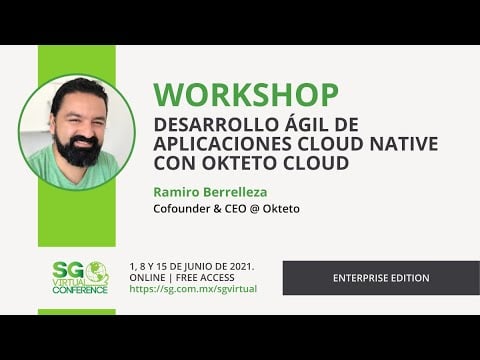 Workshop: Desarrolle aplicaciones nativas de la nube con Okteto Cloud