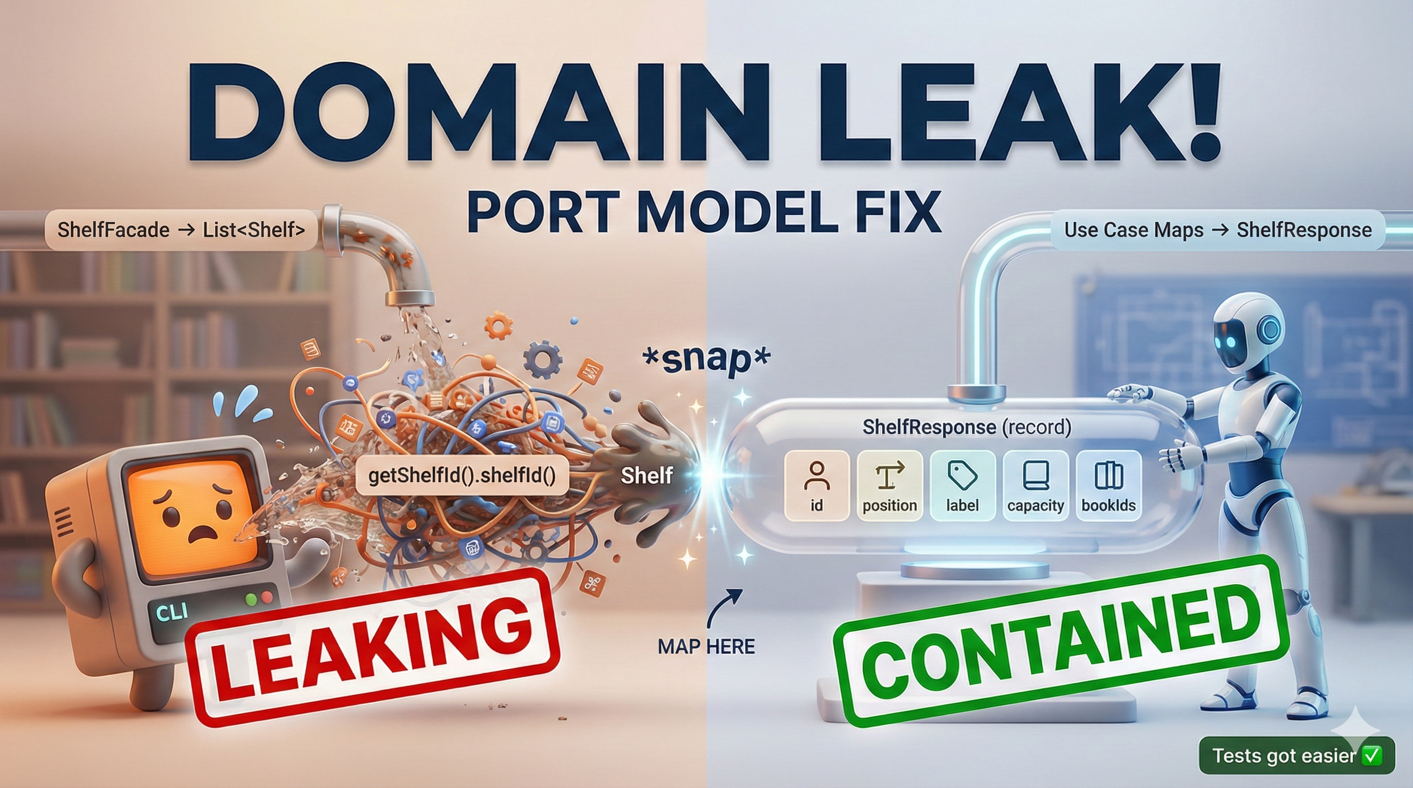 Ports Should Define Their Own Types: Introducing the ShelfResponse Port Model