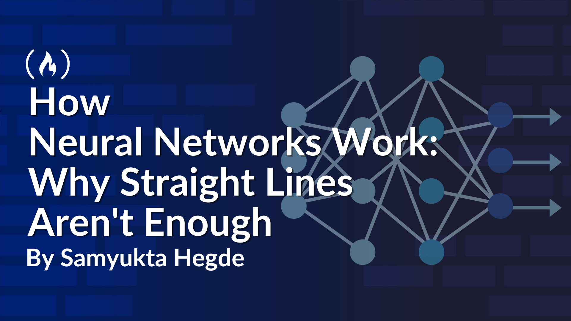 How Neural Networks Work: Why Straight Lines Aren't Enough