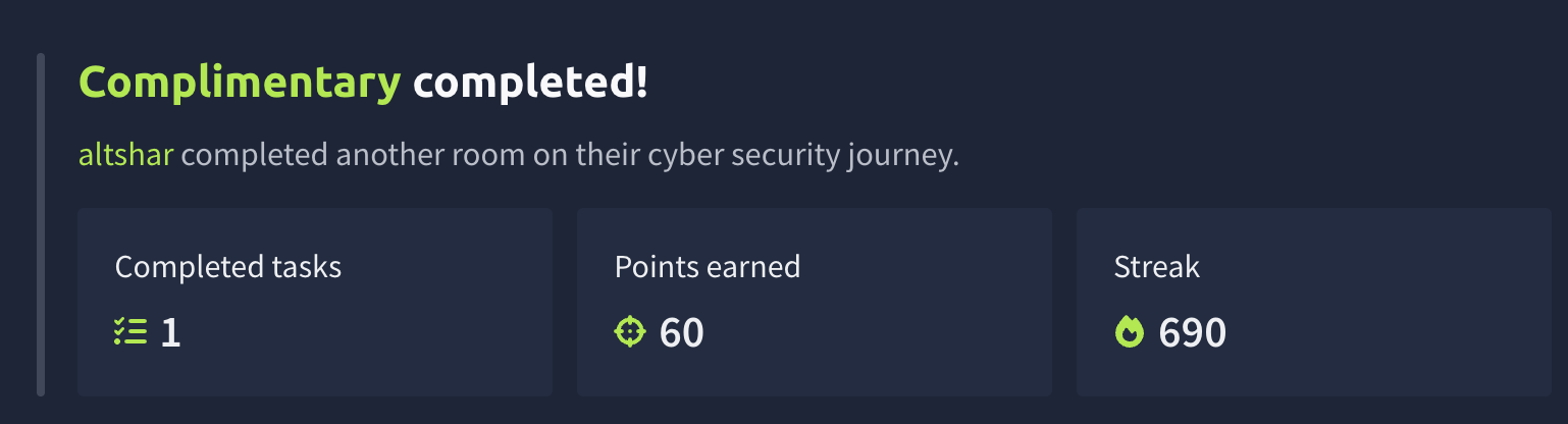 Complimentary: DevSecOps x AWS (TryHackMe)