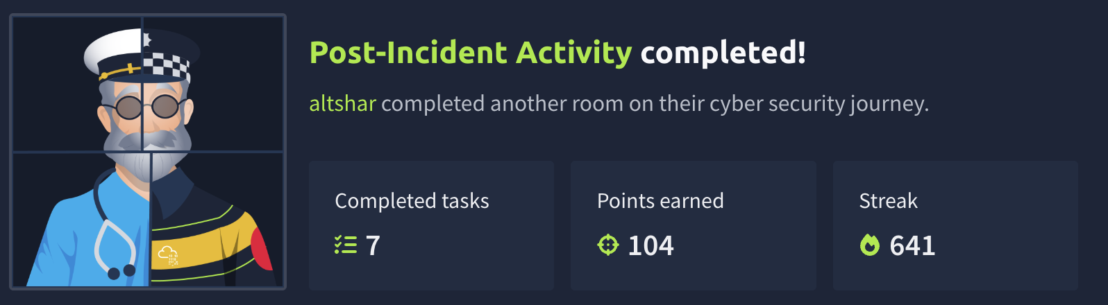 Post-Incident Activity (TryHackMe)