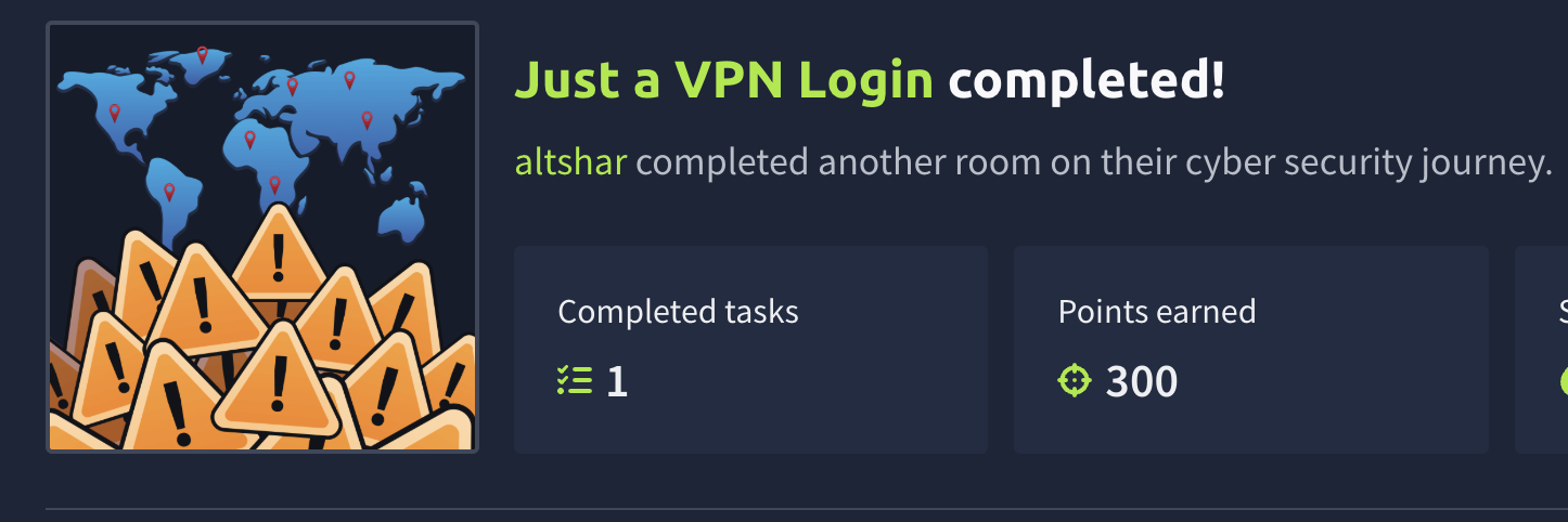Just a VPN Login: VirusTotal - IP & Hash Logs (TryHackMe)