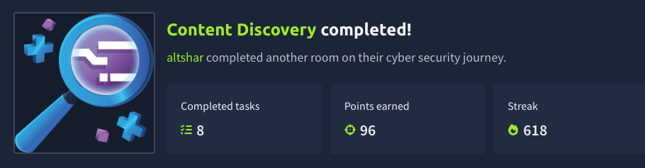Content Discovery (TryHackMe)