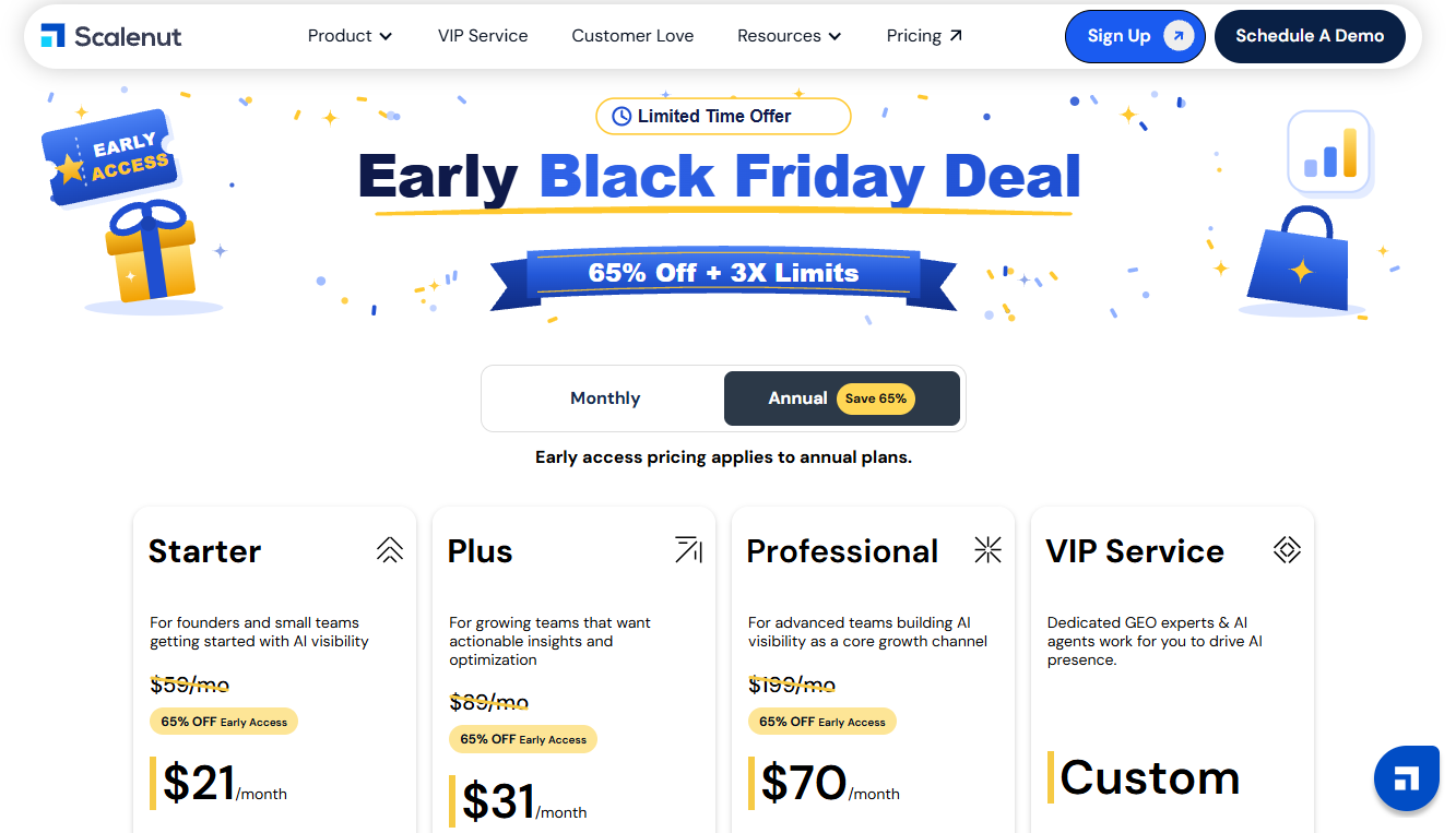 Scalenut Black Friday Cyber Monday Offer 2026 at Best AISO