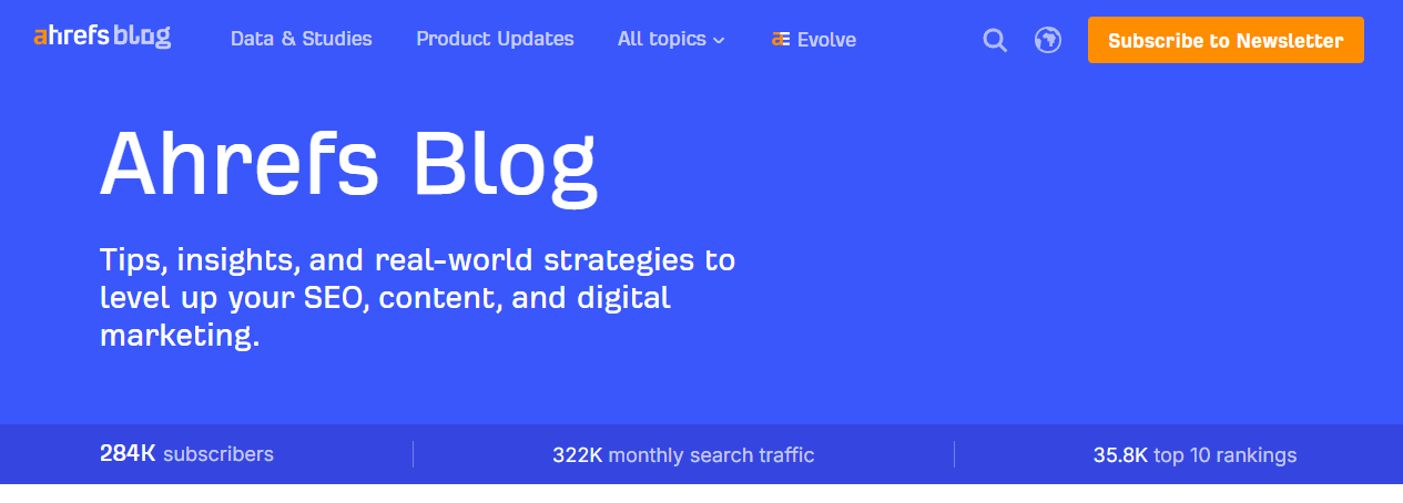 Ahrefs Blog: SEO & marketing insights at Best AISO