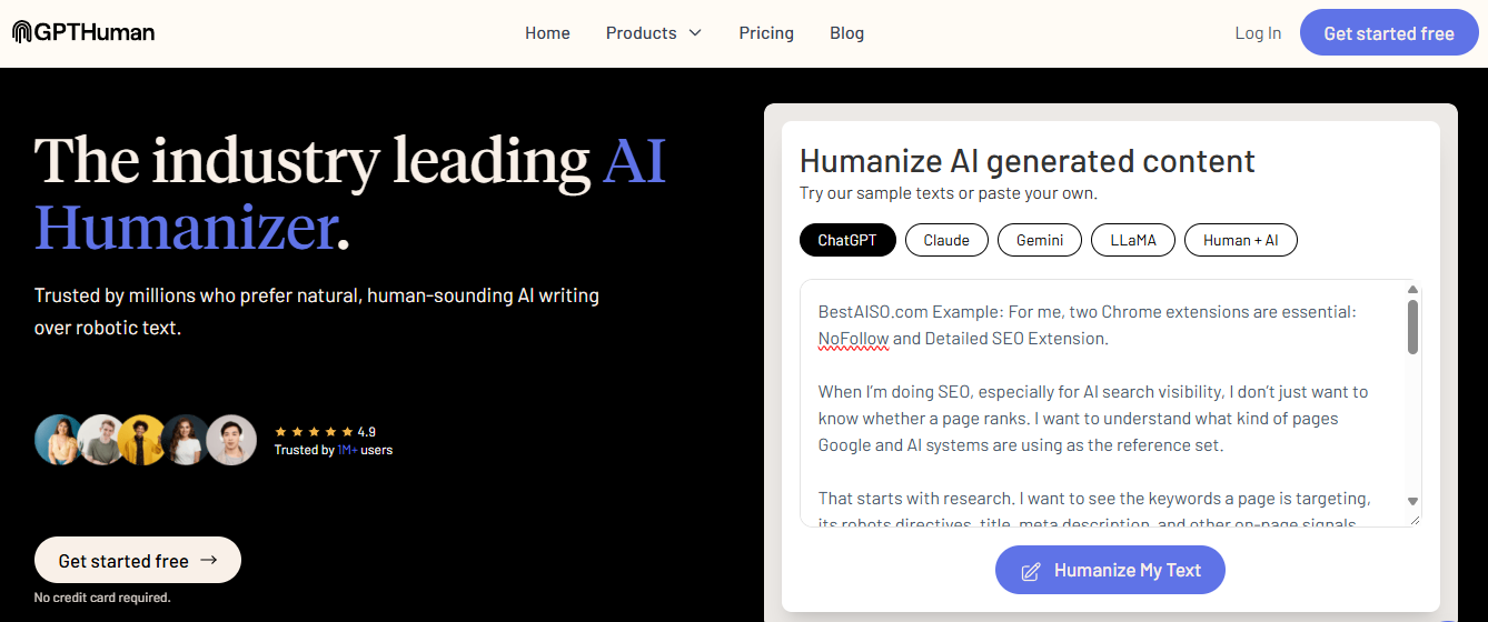 Humanize AI | The Most Advanced AI Humanizer | Best AISO