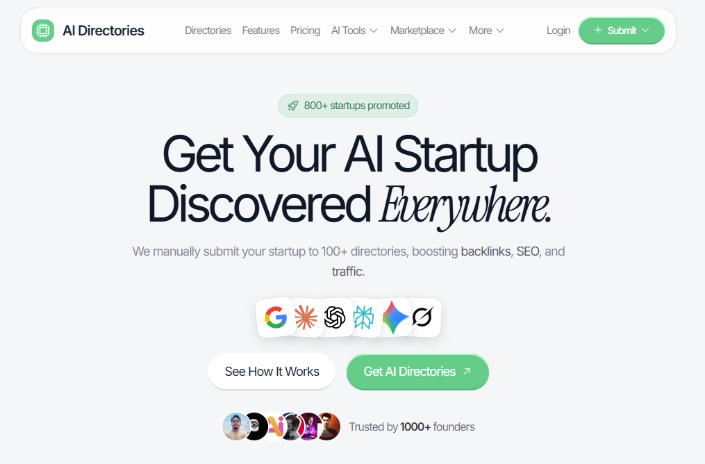 Submit Your AI Tool to 100+ Directories with AI Directories & Best AISO