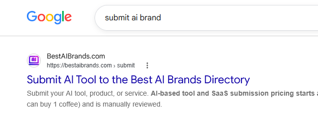 Google Ranking Screenshot
