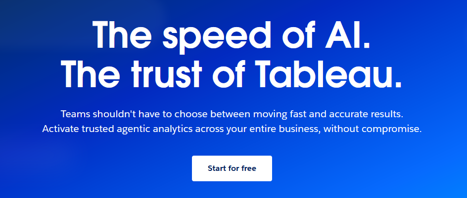Business Intelligence and Analytics Software | Tableau | BestAISO.com