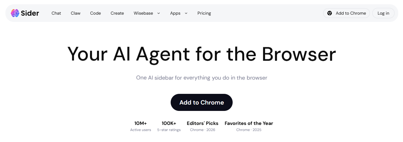 AI Sidebar & Agent for the Browser on Best AISO