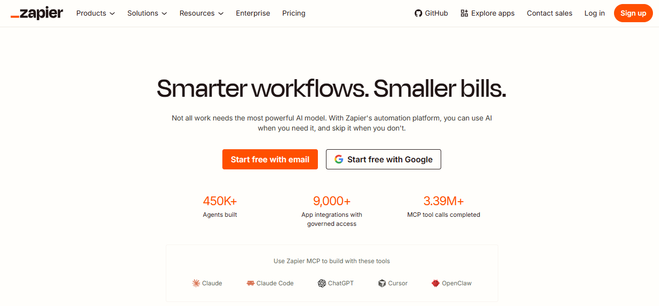 Zapier: Automate AI Workflows, Agents, and Apps on Best AISO