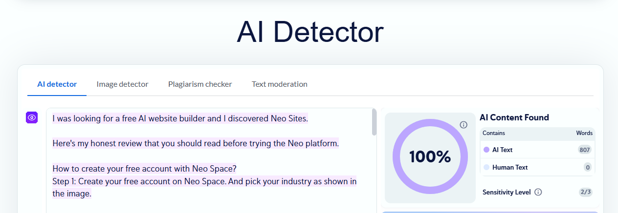 copyleaks ai detector report Best AISO
