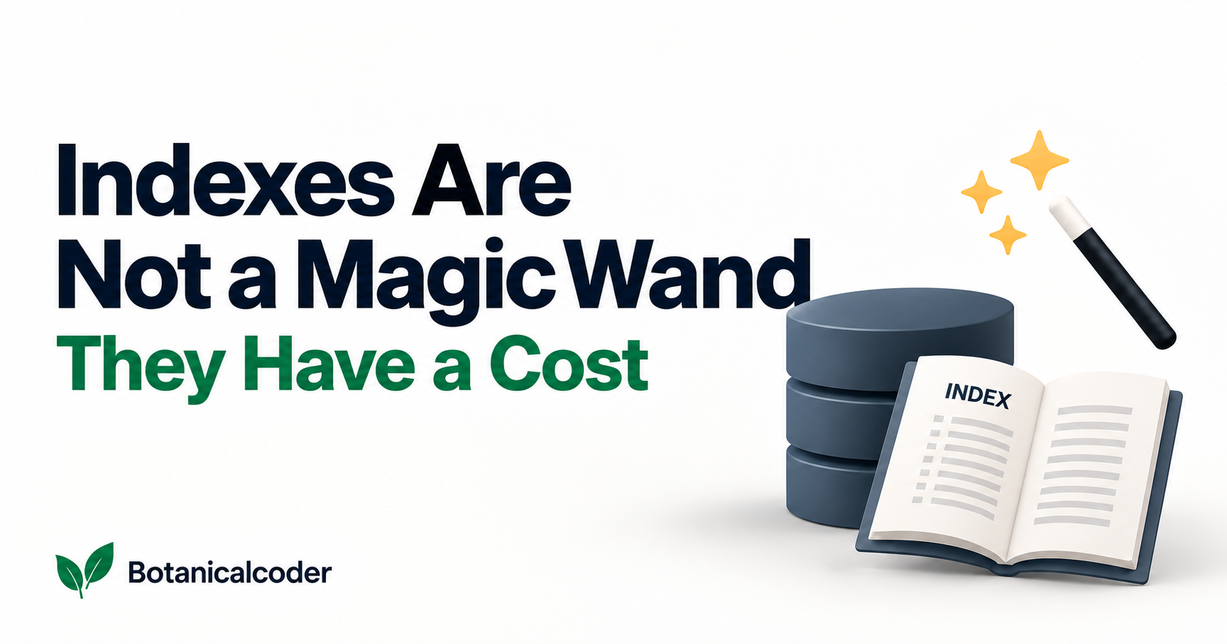 Indexes Are Not a Magic Wand, They Have a Cost.