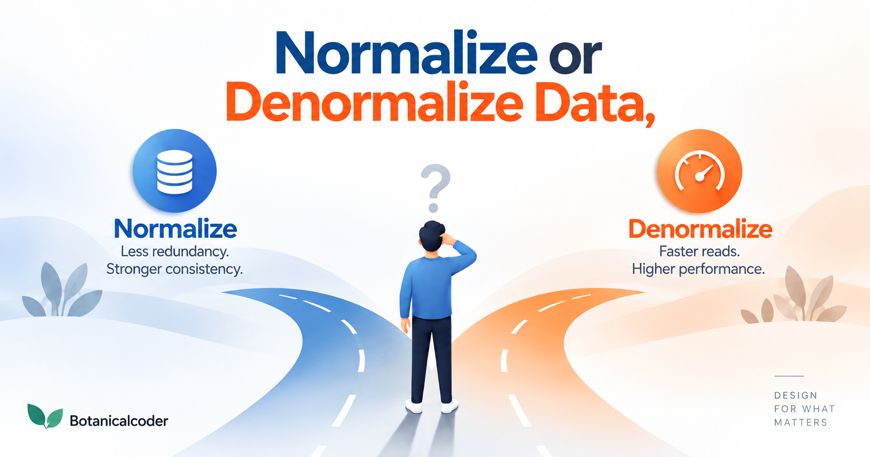 Normalize or Denormalize Data, which path is correct?