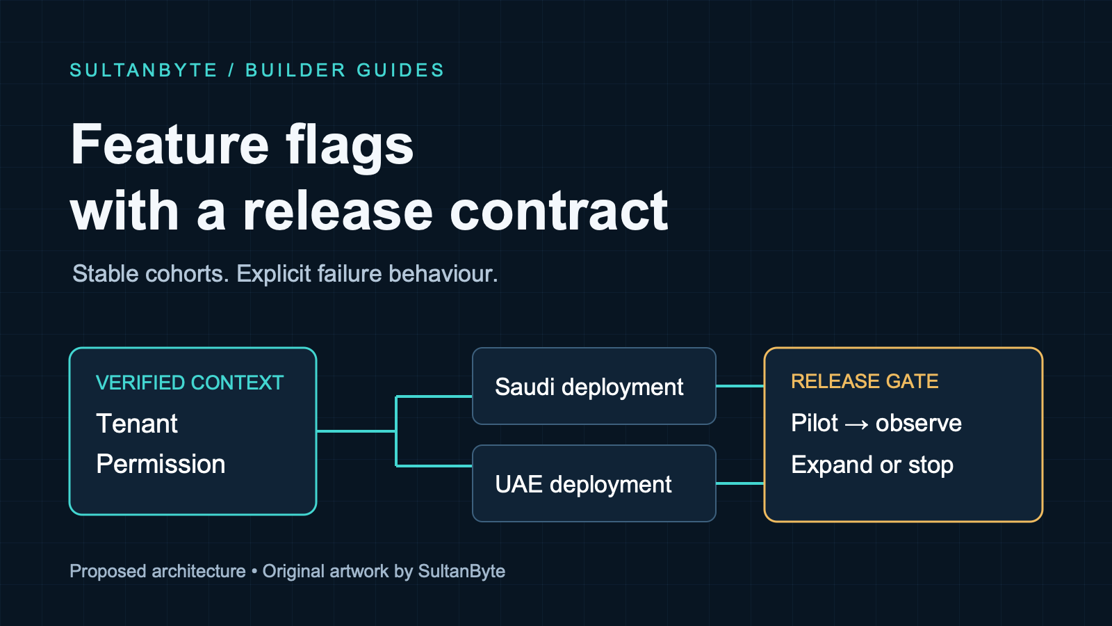Feature flags for MENA SaaS: a release contract