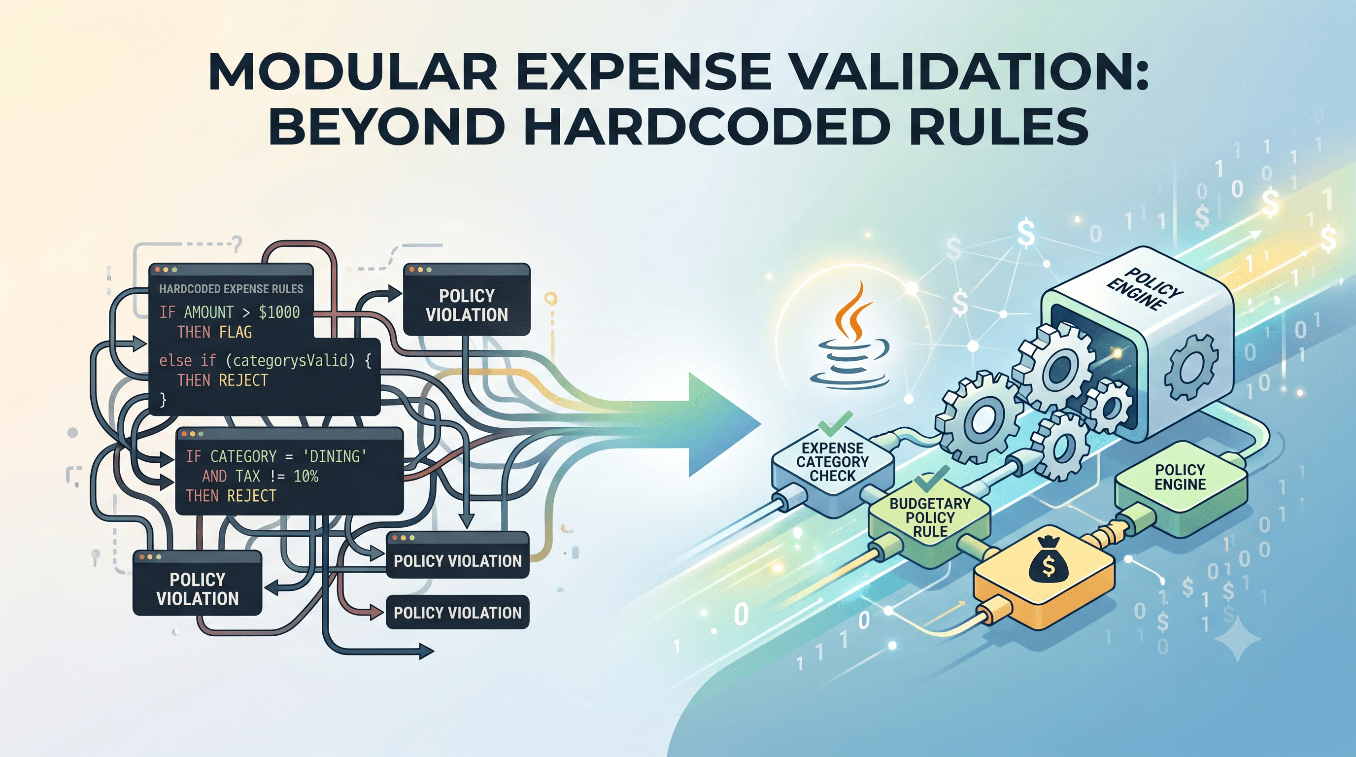Rethinking Expense Validation: From Hardcoded If Statements to Pluggable Engines in Java