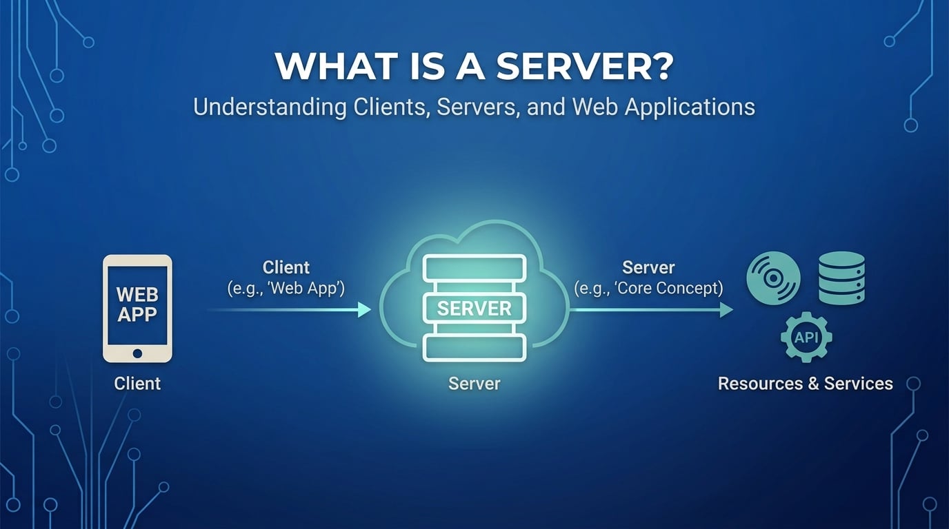 What Is a Server? Understanding Clients, Servers and Web Applications