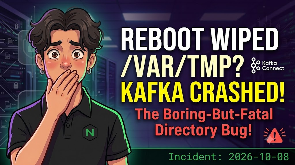 When /var/tmp forgot our Kafka directory