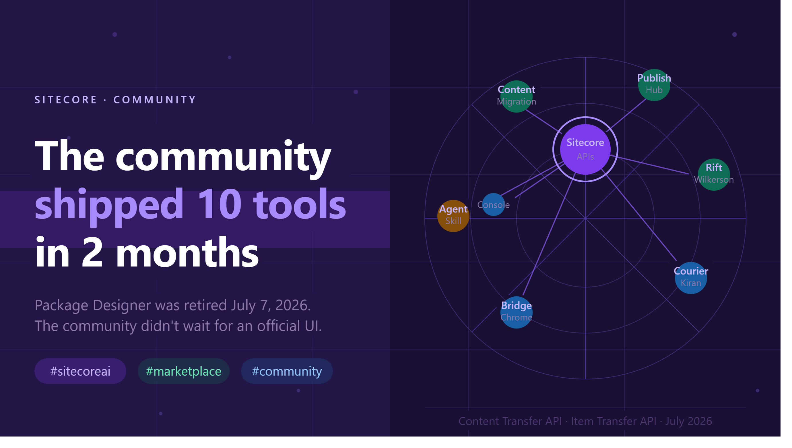 Sitecore Retired the Package Designer: 10 Community-Built Content Migration Tools You Should Know