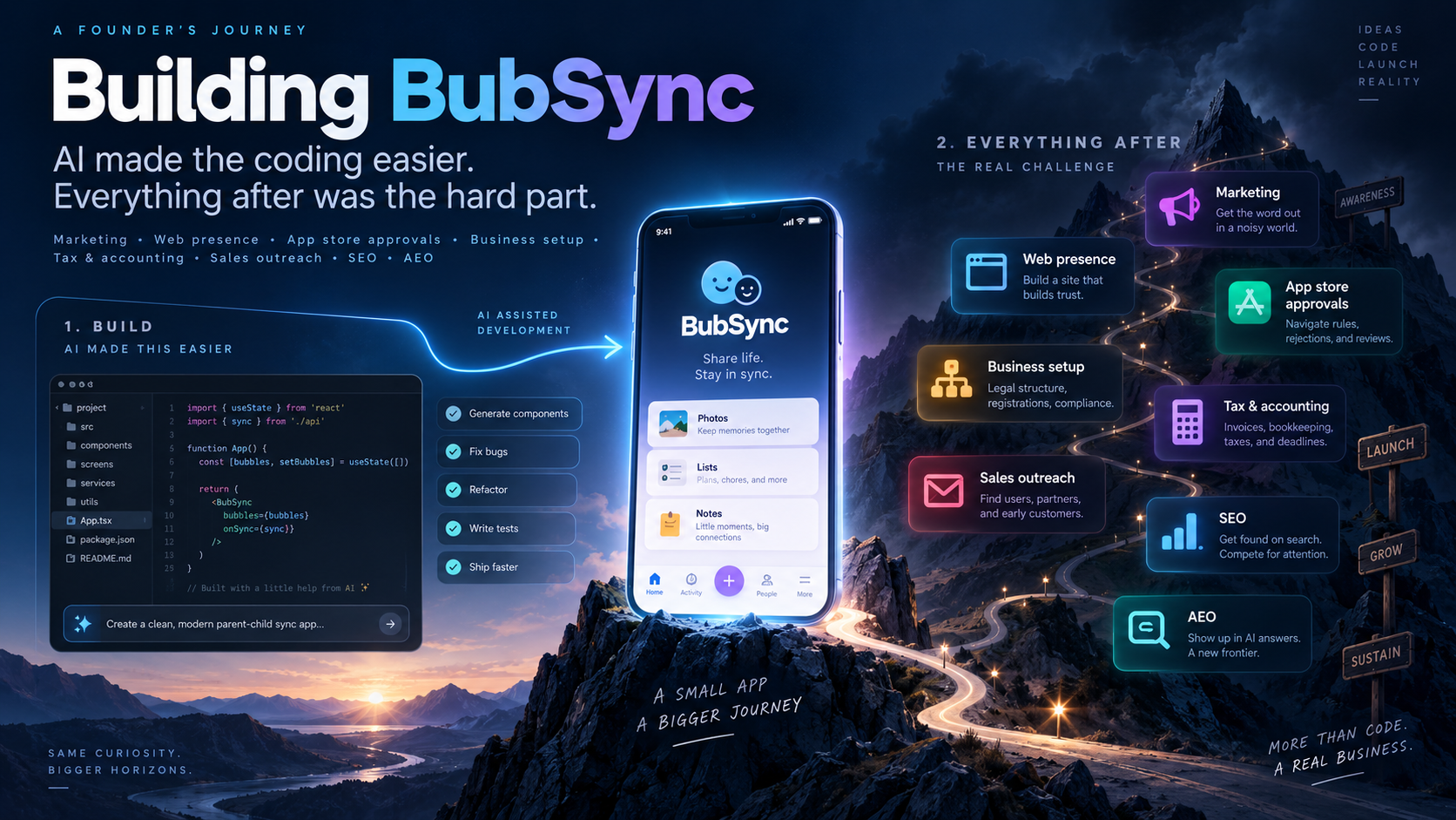 Building BubSync: AI Made the Coding Easier. Everything After Was the Hard Part