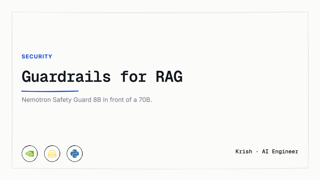 Guardrails for RAG