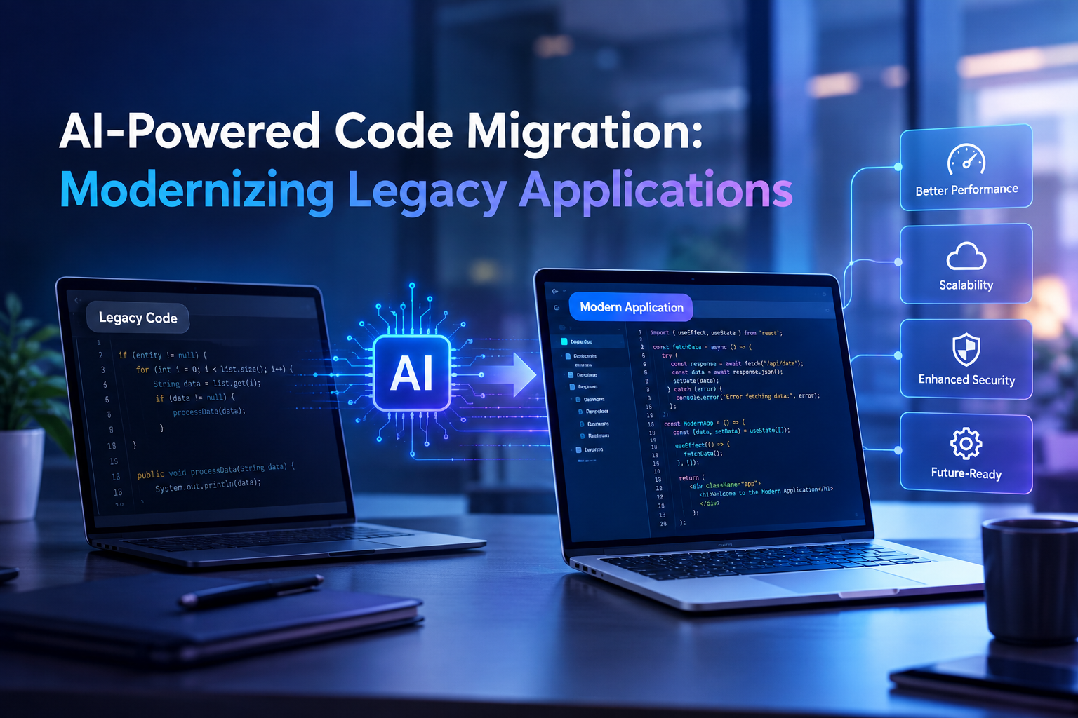 AI-Powered Code Migration: Modernizing Legacy Applications for the Future