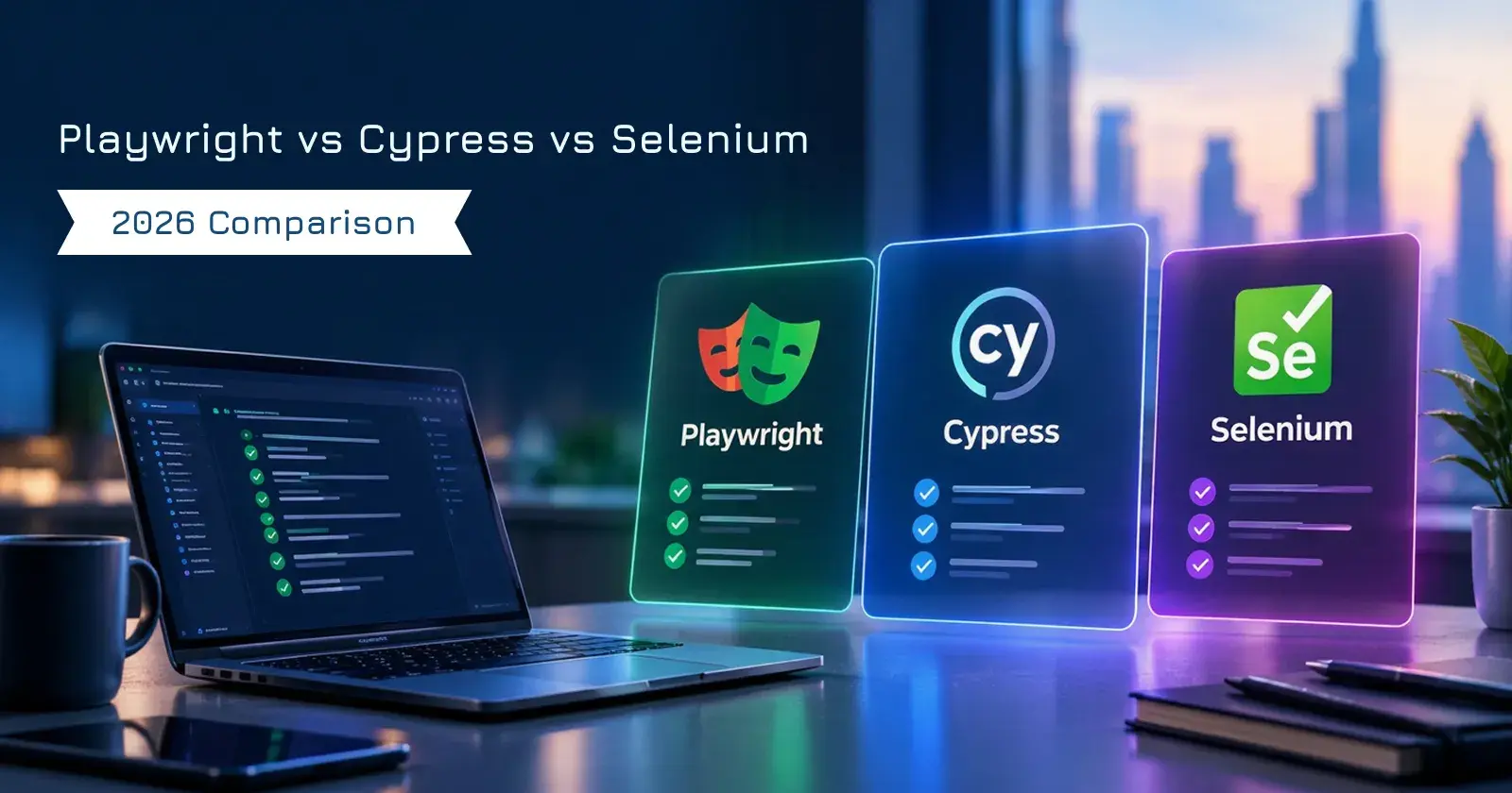 Playwright vs Cypress vs Selenium: 2026 Comparison