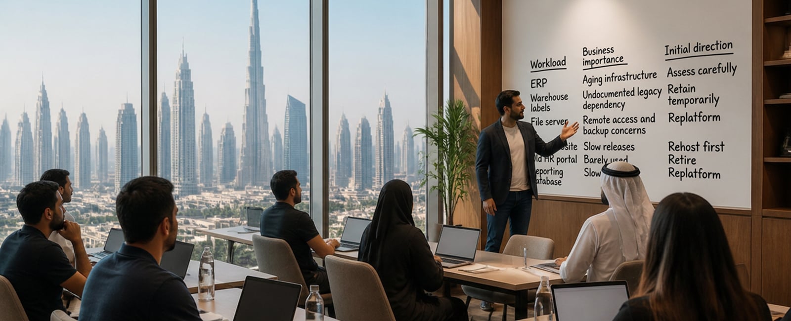 The First Migration Workshop Had No Cloud Provider