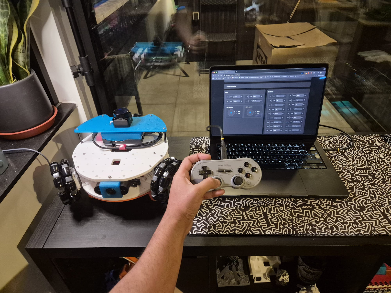Upgrading the LeKiwi into a LiDAR-equipped explorer