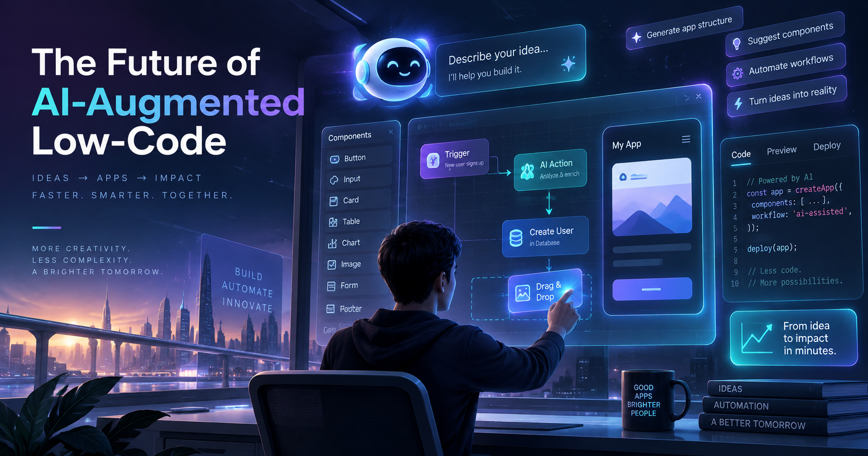 The Future of AI-Augmented Low-Code