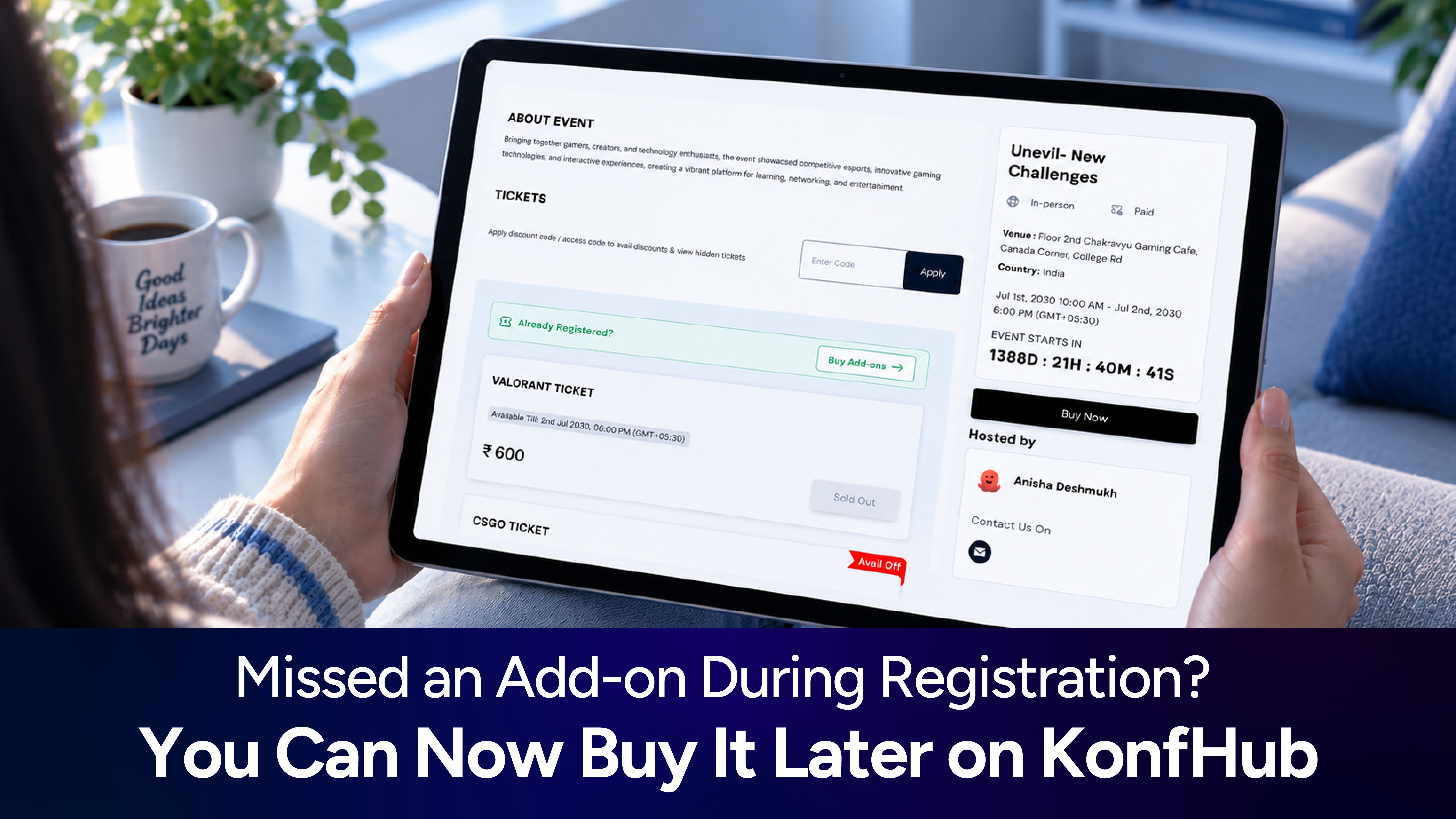 Missed an Add-on During Registration? You Can Now Buy It Later on KonfHub
