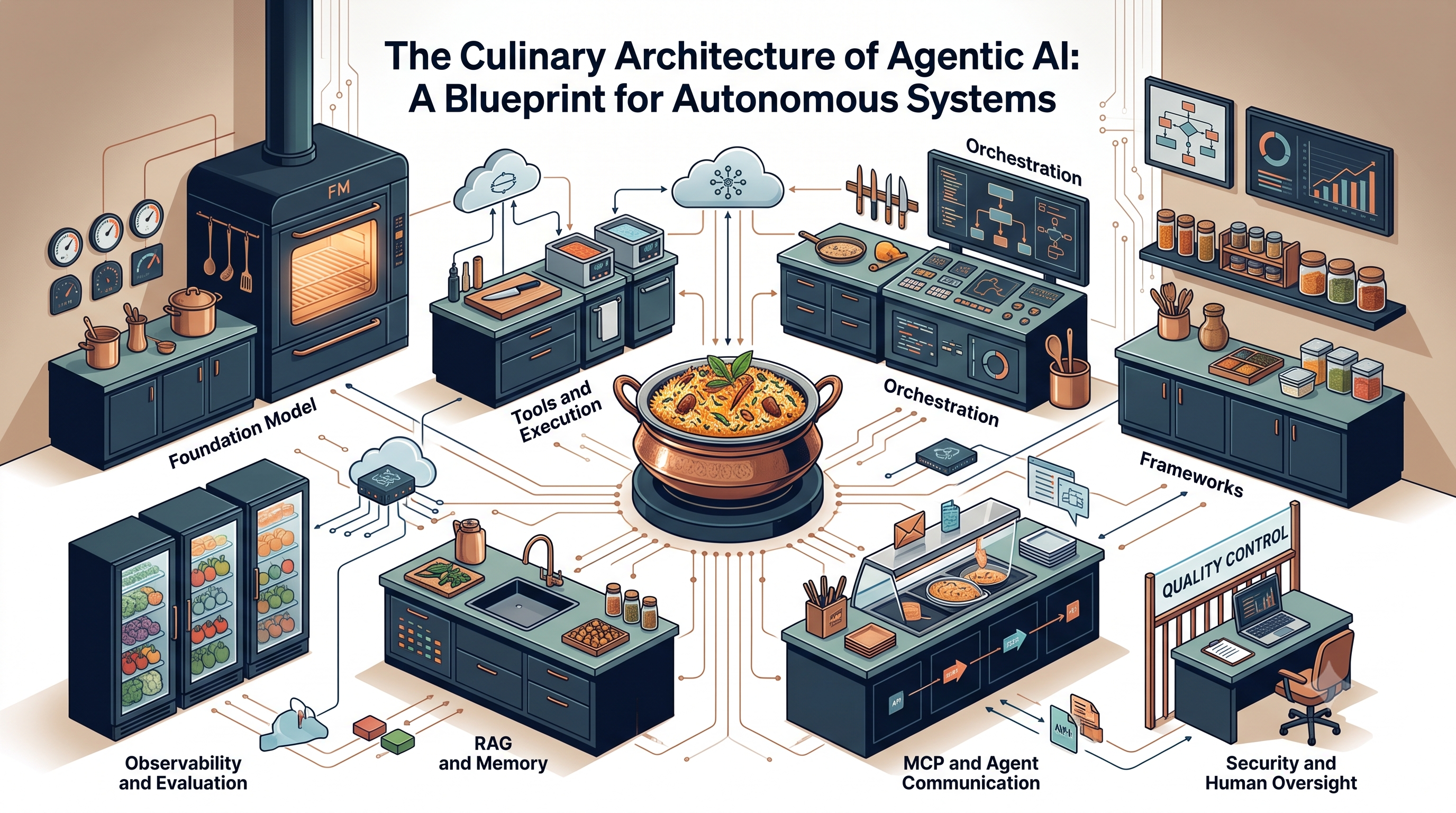The Culinary Architecture of Agentic AI: A Blueprint for Autonomous Systems