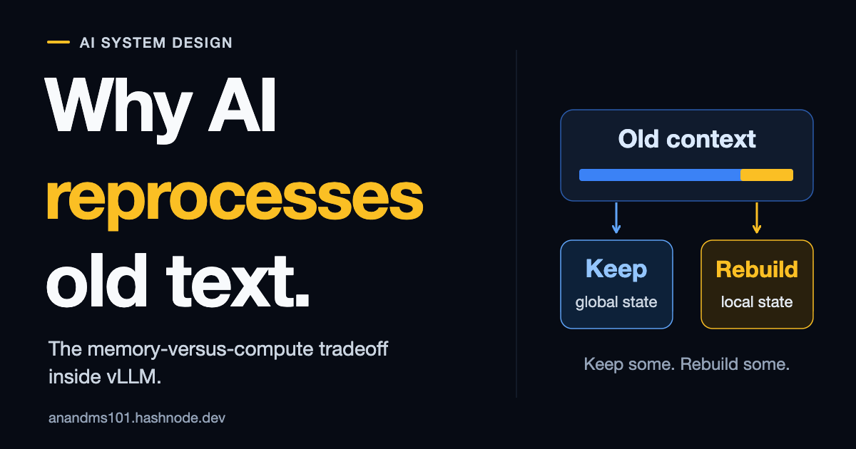 An Attention Window Is Not a Checkpoint: Inside vLLM's 128-Token Replay