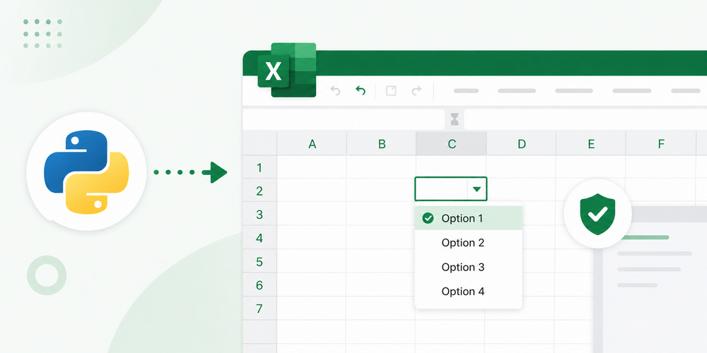 Adding Data Validation in Excel Using Python Code