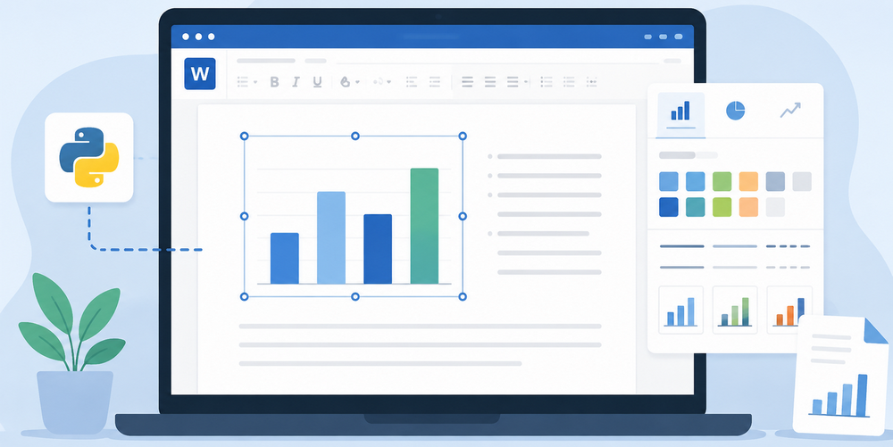 How to Create and Customize Charts in Word with Python