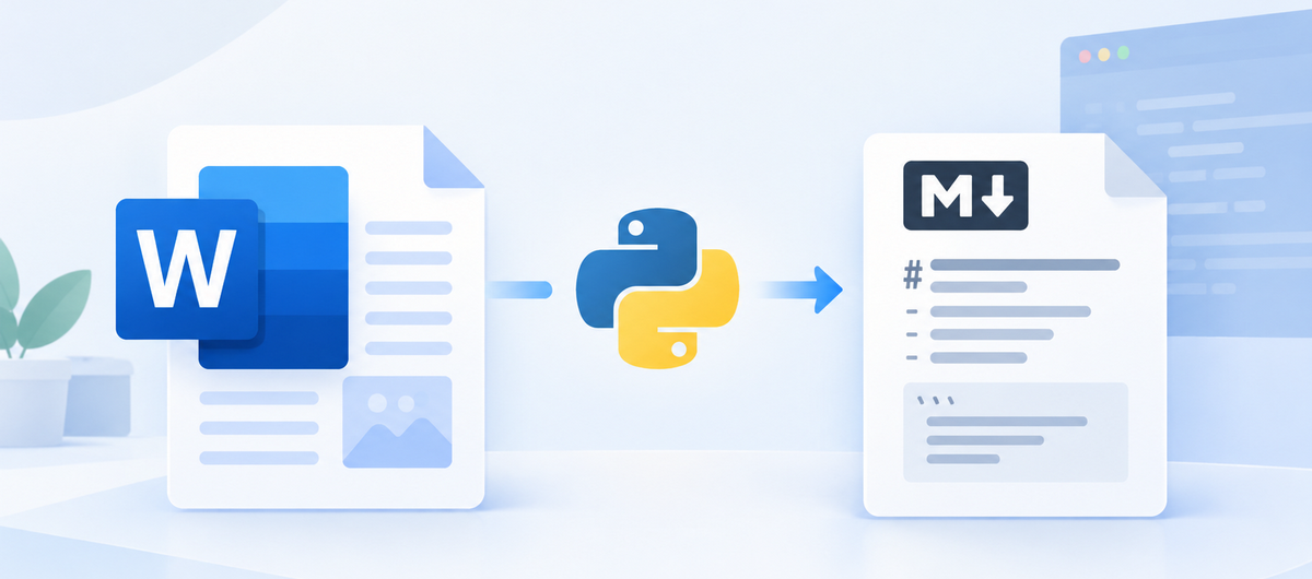 How to Convert Word Documents to Markdown in Python