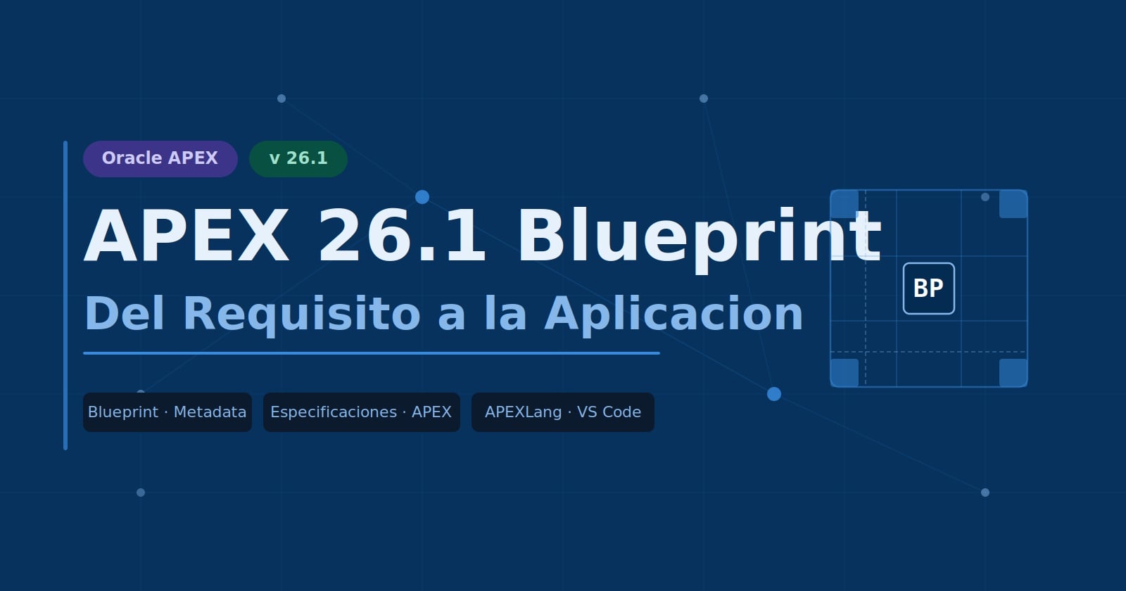 🎯Del requisito a la app funcionando: Spec-Driven Development y Blueprints