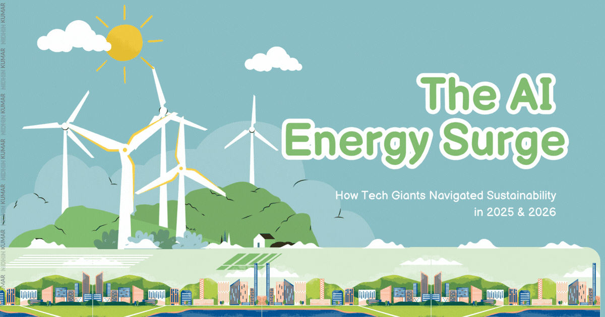 The AI Energy Surge: How Tech Giants Navigated Sustainability in 2025 & 2026