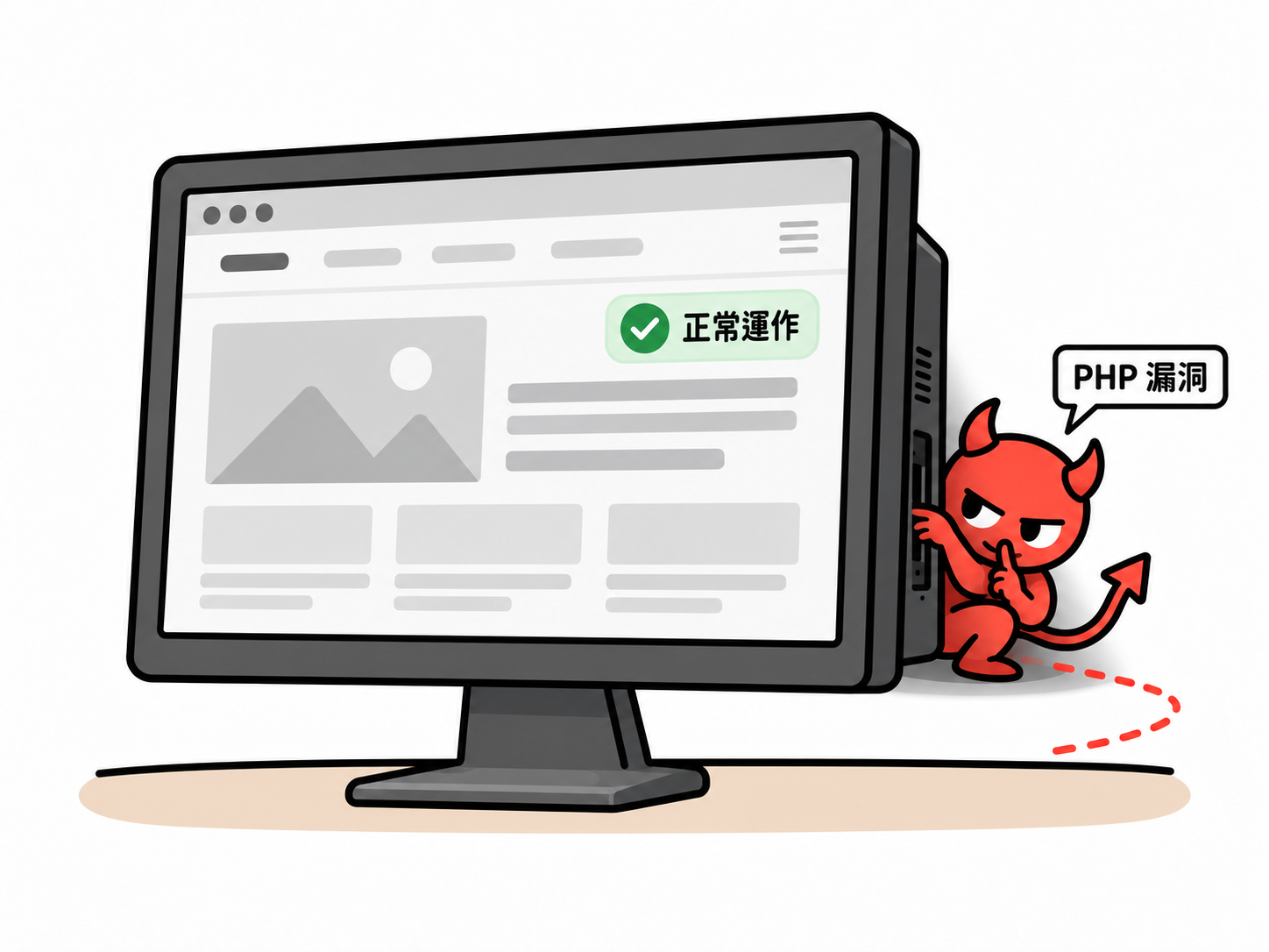 我的網站明明還能正常開啟，為什麼需要修補？