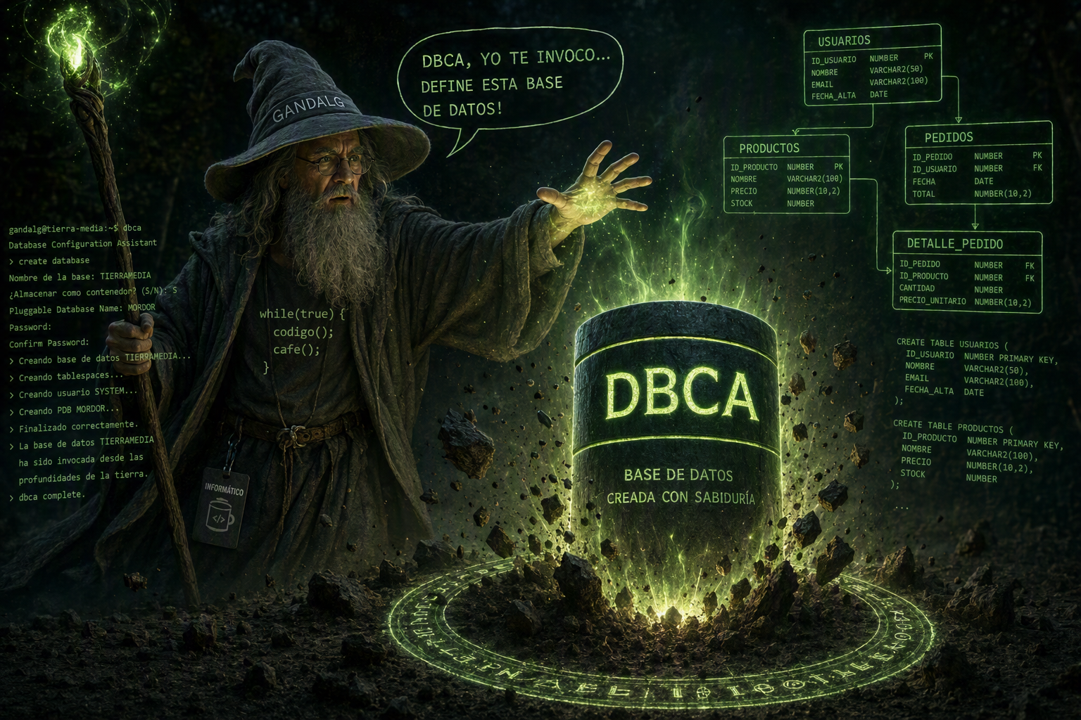 [OCI] 19c DBCA - Silent mode