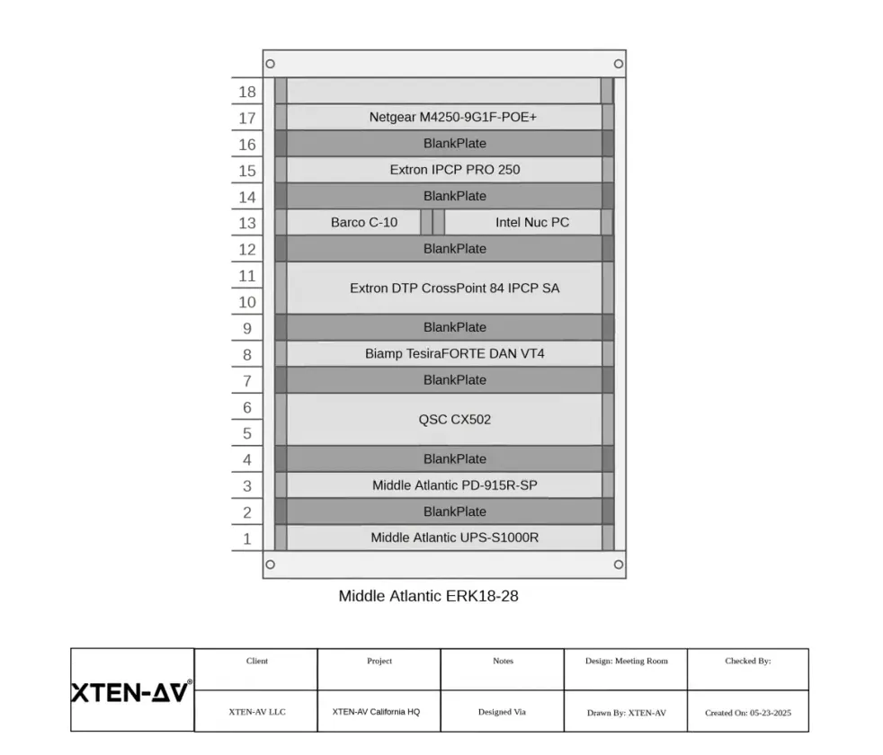 Best Rack Diagram Software for AV Integrators in 2026