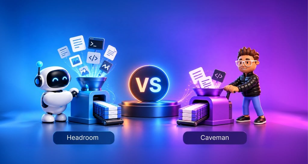 Headroom vs Caveman: A Practical Guide to Reducing AI Coding Costs