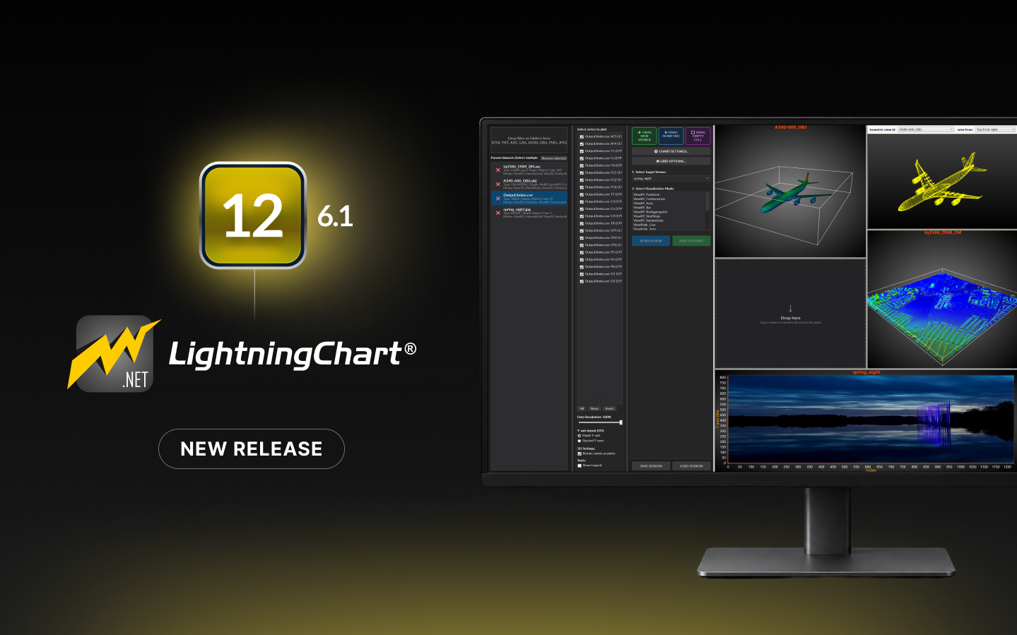 LightningChart .NET v.12.6.1 is out now!