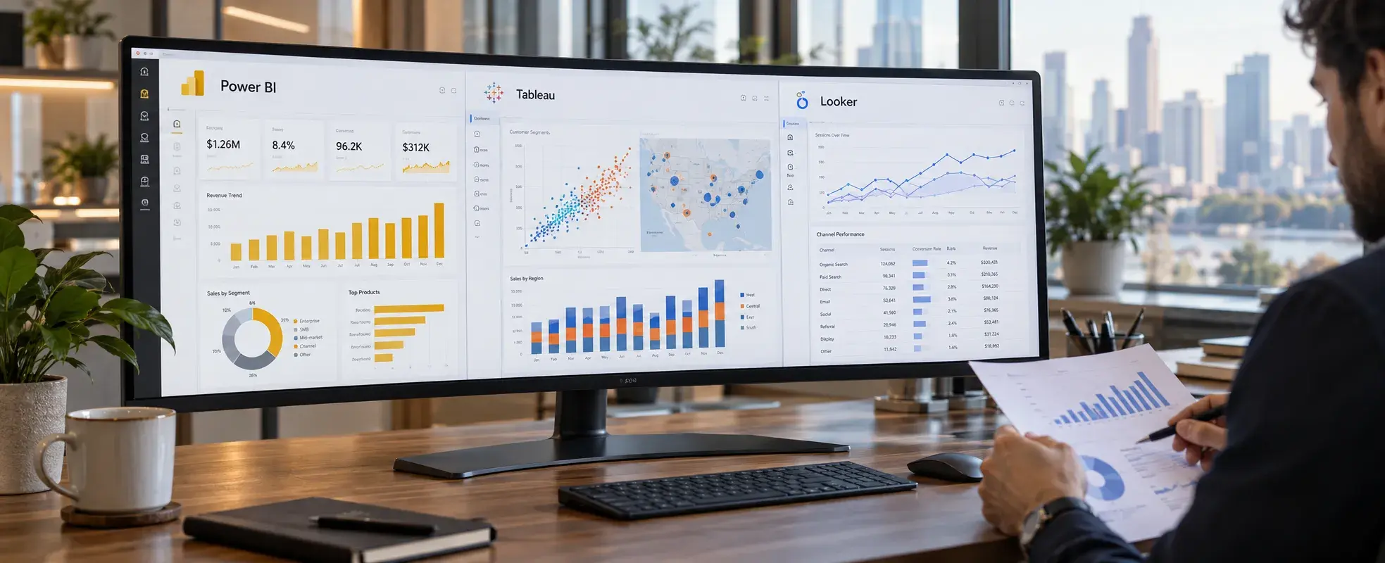 Power BI vs Tableau vs Looker: What Are the Main Differences?