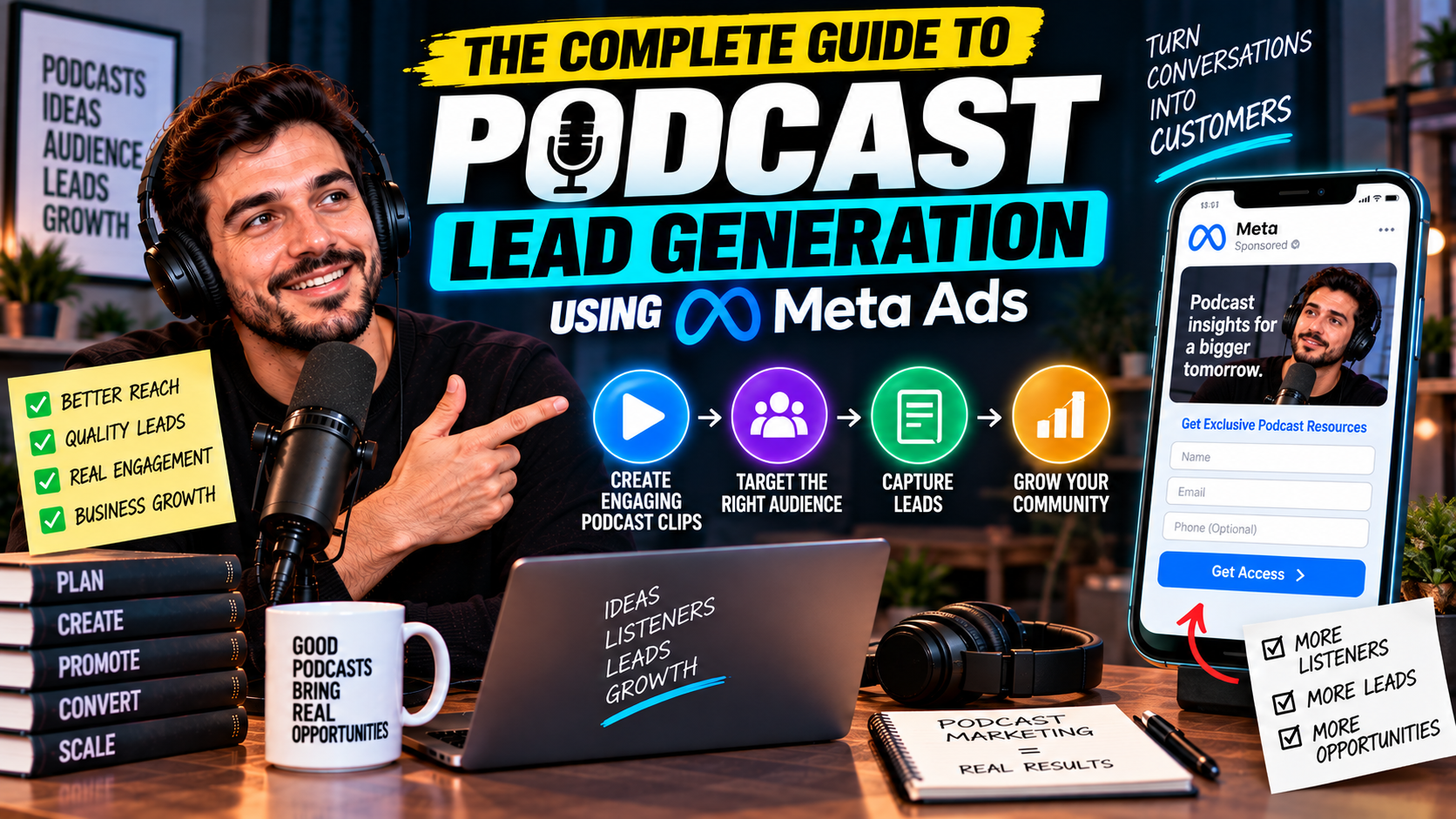 The Complete Guide to Podcast Lead Generation Using Meta Ad