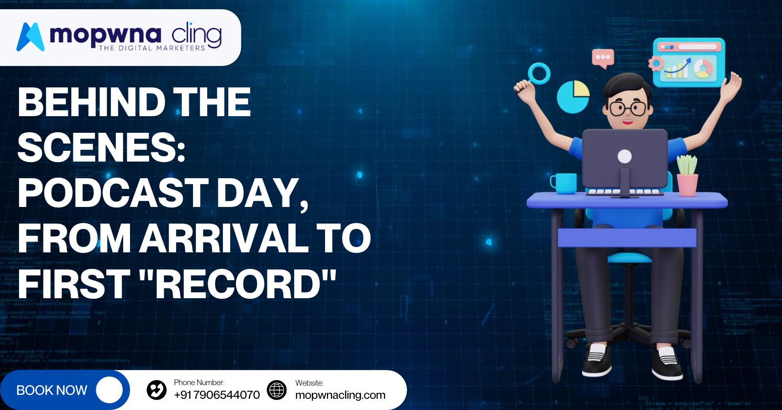 Behind the Scenes: Podcast Day, From Arrival to First "Record"